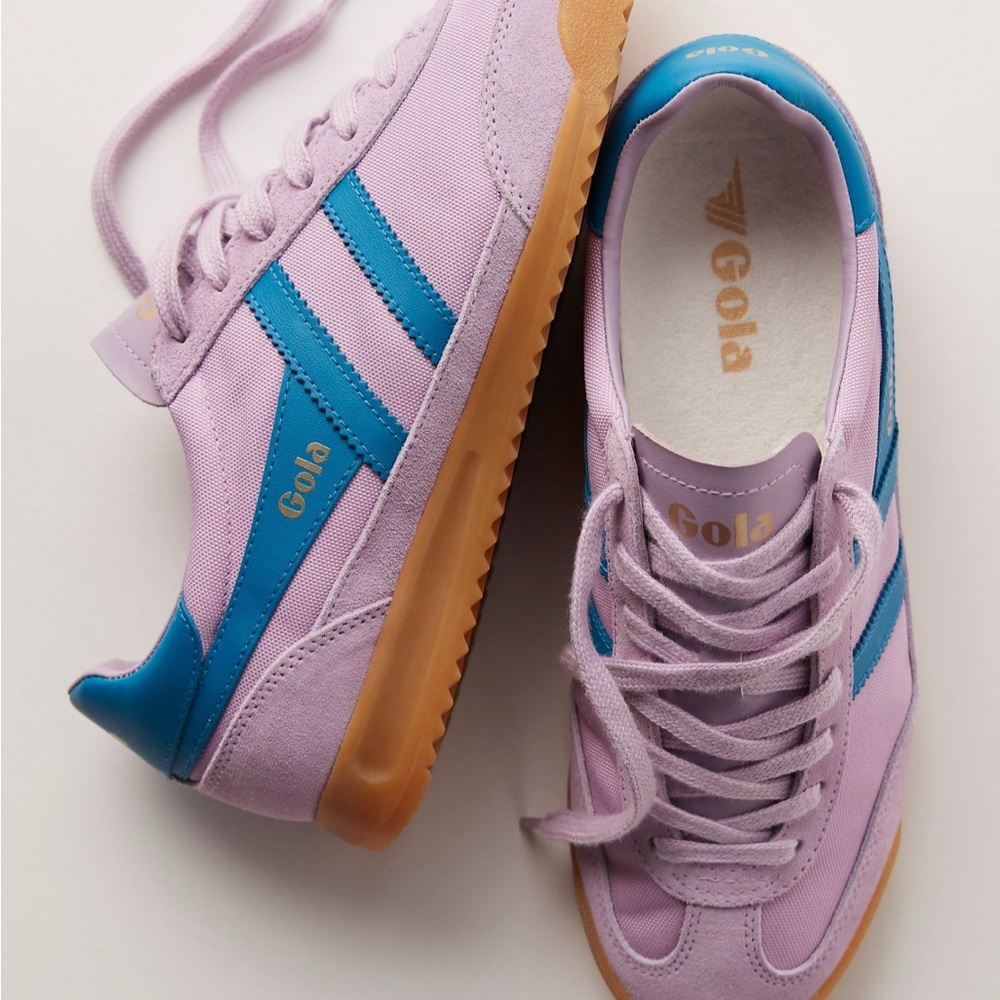 Gola tornado Lilac and Blue Sneakers